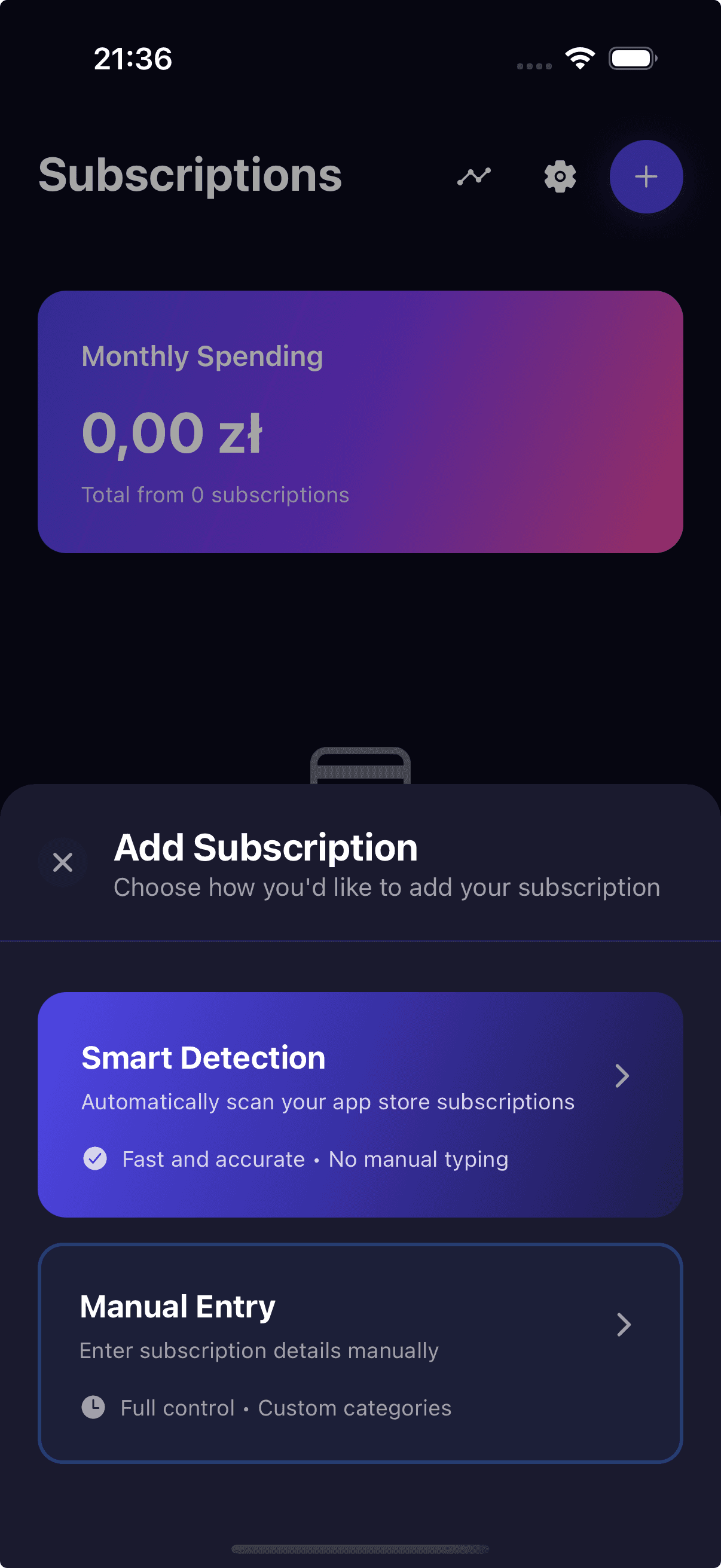 Step 2 - screen aplikacji